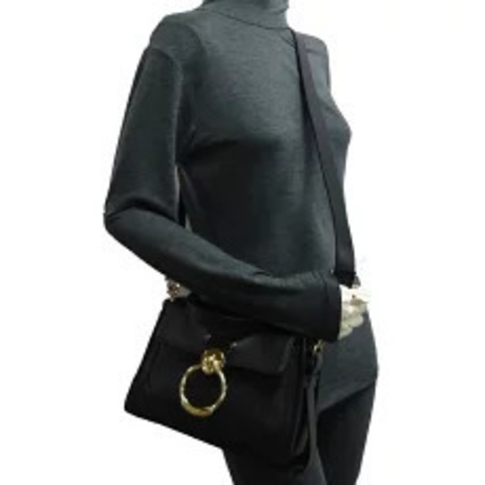 Chloe Day Bag Handbag Leather Black - Picture 7 of 8